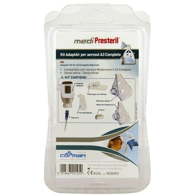 Medipresteril Kit Nébuliseur avec Adaptateur