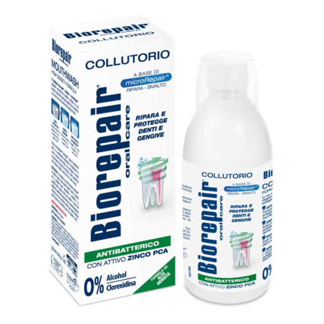 BIOREPAIR Bain de bouche antibactérien – 500 ml
