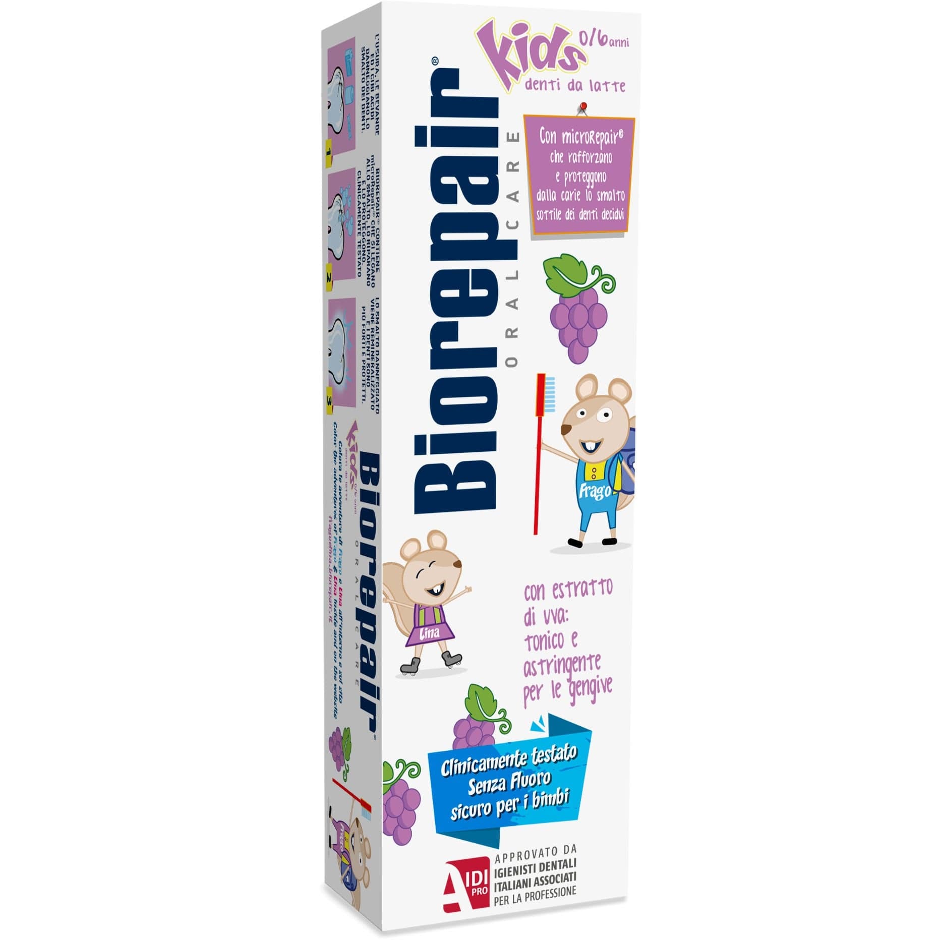Biorepair Kids UVA Dentifrice – 50 ml
