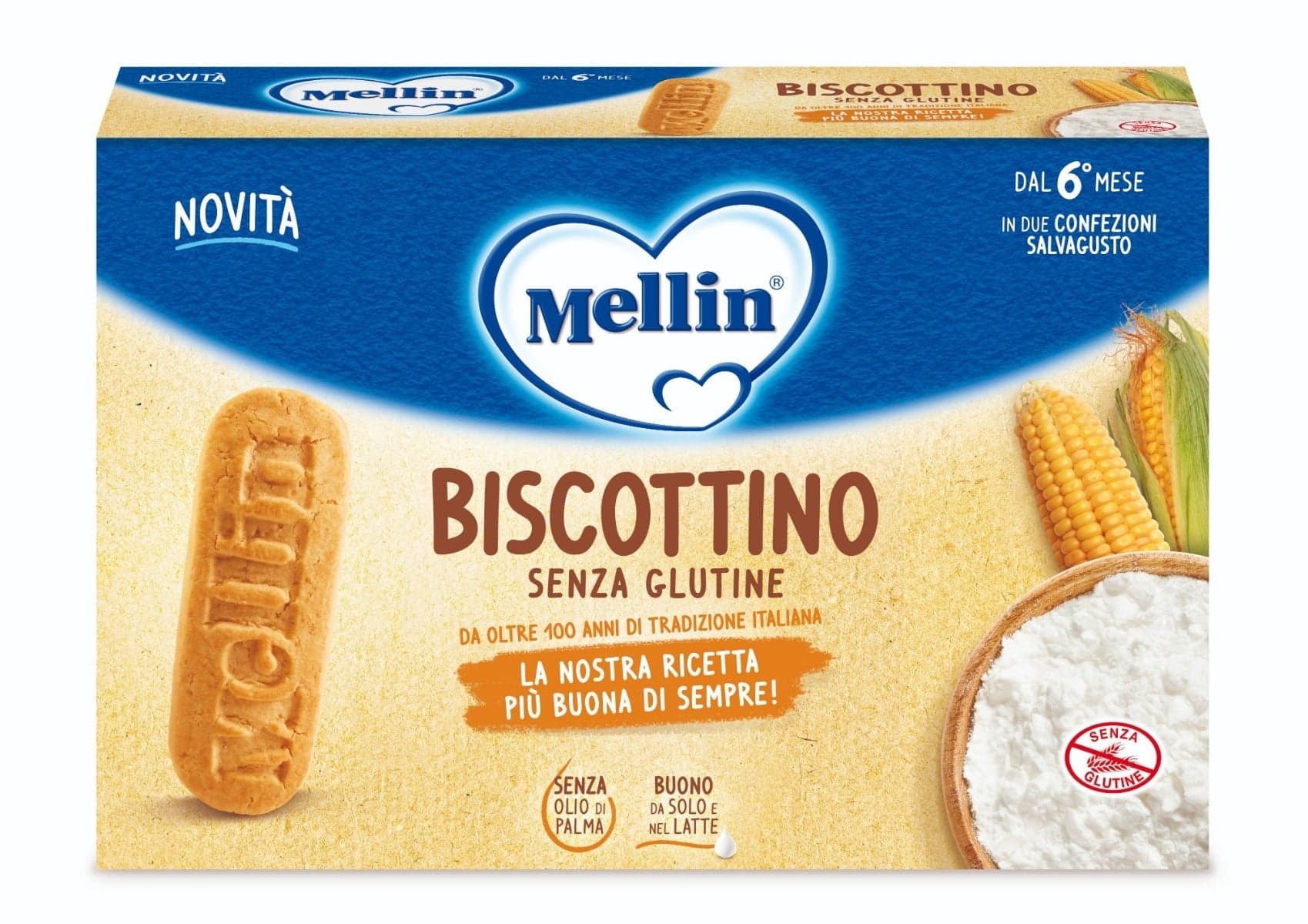 Mellin Biscottino – 500 g Biscuit