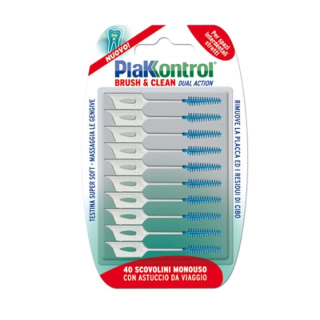 Plakkontrol Brossettes interdentaires Clean – 40 pièces