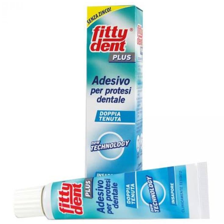 Fittydent Plus – 40 g Crème Adhésive pour Prothèses
