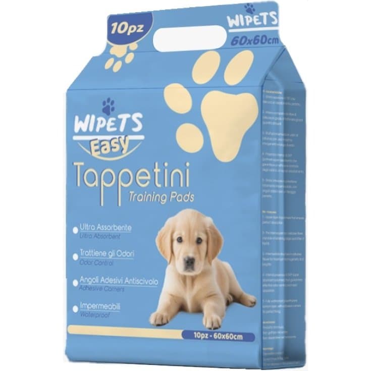 Wipets Alèses Absorbantes – Pack de 10 pièces 60×60 cm