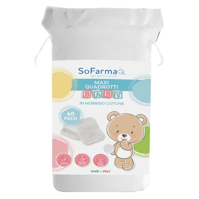 Quadrotti Bambini – 60 lingettes