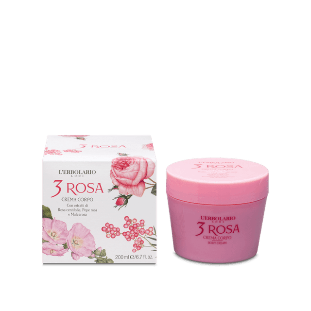 Erbolario Tre Rose Crème corps – 200 ml