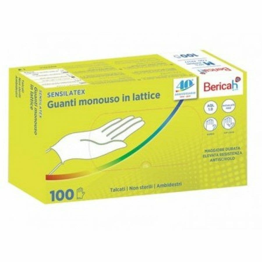 Sensila Latexhandschuhe gepudert – 100 Stück, Größe S