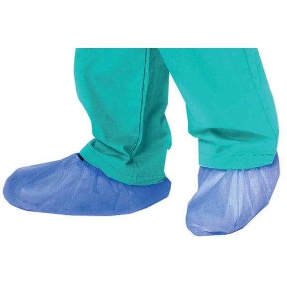 Surchaussures bleues avec élastique – 100 pièces DPI