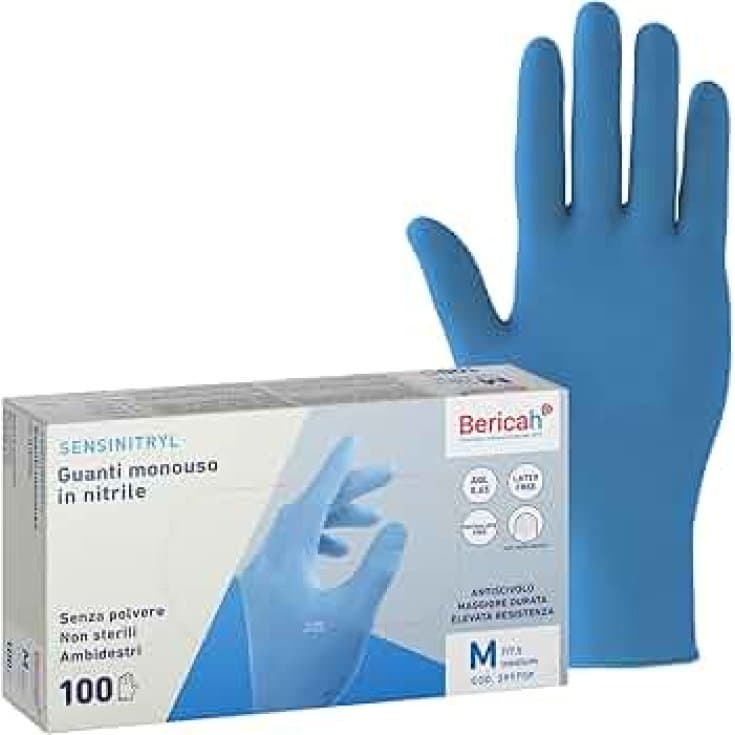 Sensinit Pro Nitrilhandschuhe – 100 Stück, Größe M
