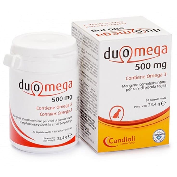 Duomega Cani 500 mg – 30 Kapseln für Hunde