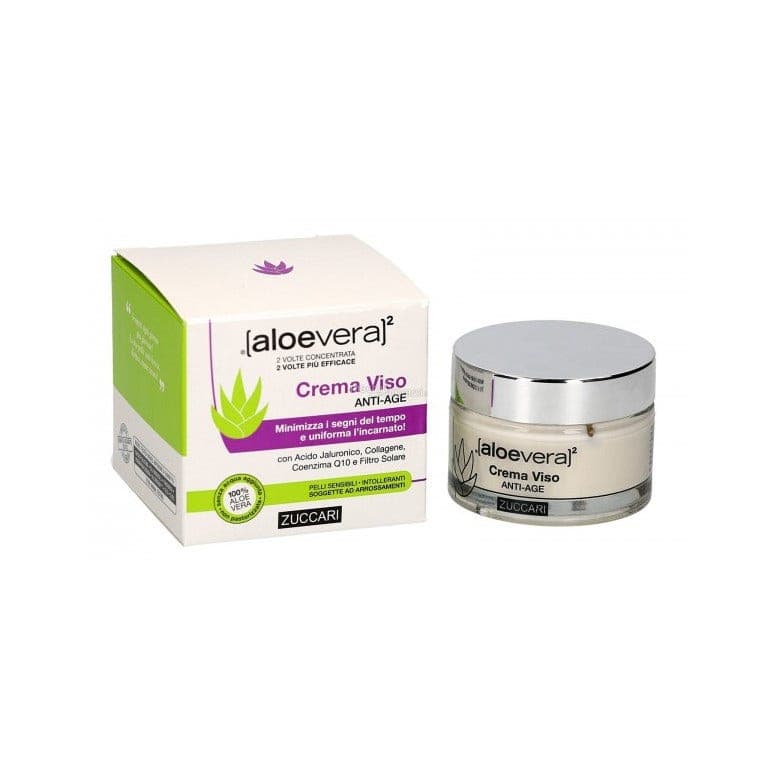 ALOEVERA2 Crème Visage Anti-Âge à l'Aloe