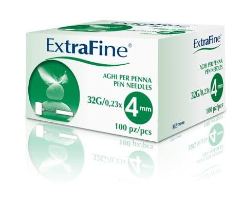Extrafine Pennadeln G32 4mm – 100 Stück