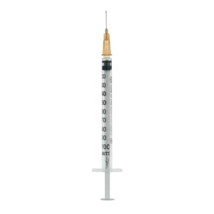 Seringue à insuline 1 ml – Aiguille 26G, unité simple