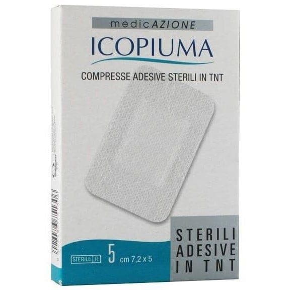 Compresses Adhésives TNT 7,5×5 cm – 5 pièces