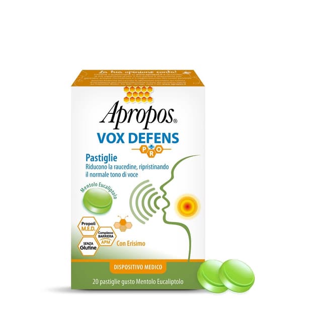 Apropos Vox Def Pro Menthe-Eucalyptus – 20 Pièces