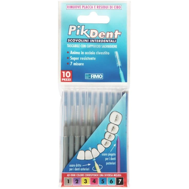 Pikdent Fil dentaire – 10 pièces, Taille 1