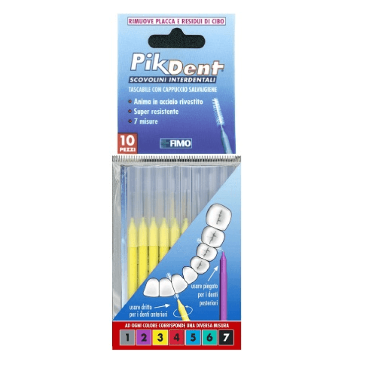 Pikdent Fil dentaire – 10 pièces, Taille 3