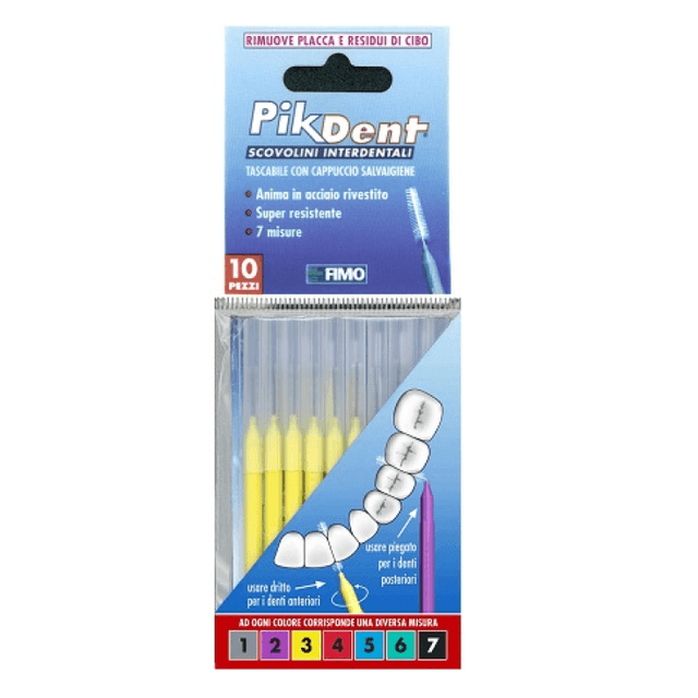 Pikdent Fil dentaire – 10 pièces, Taille 3