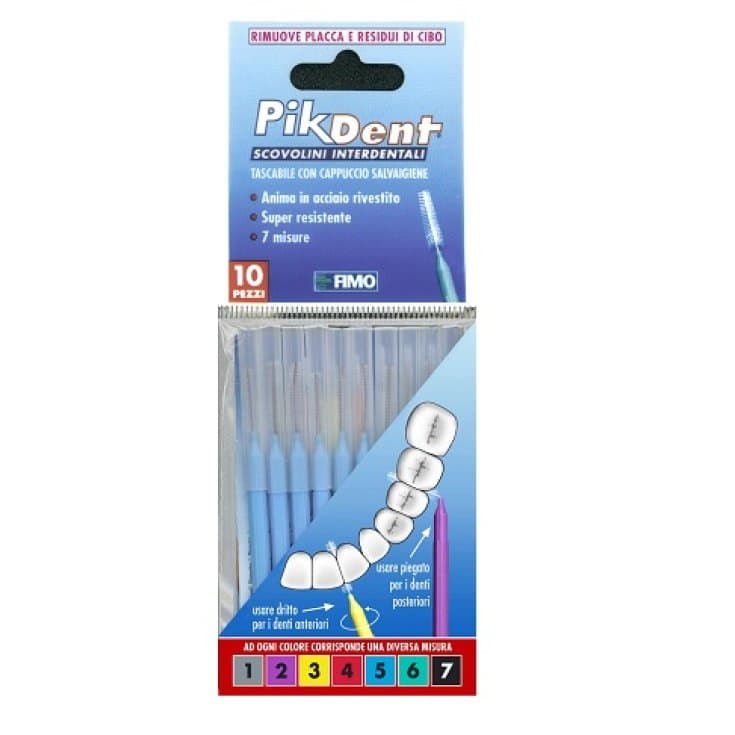 Pikdent Zahnseide – 10 Stück, Größe 5