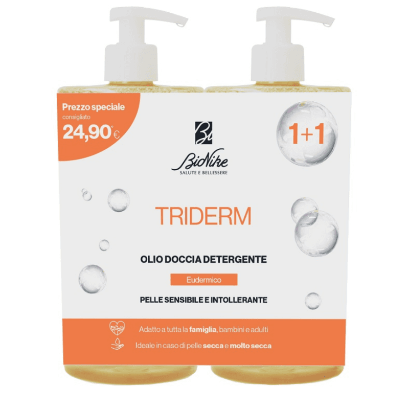 Triderm Bipack – Huile de Douche et Nettoyant