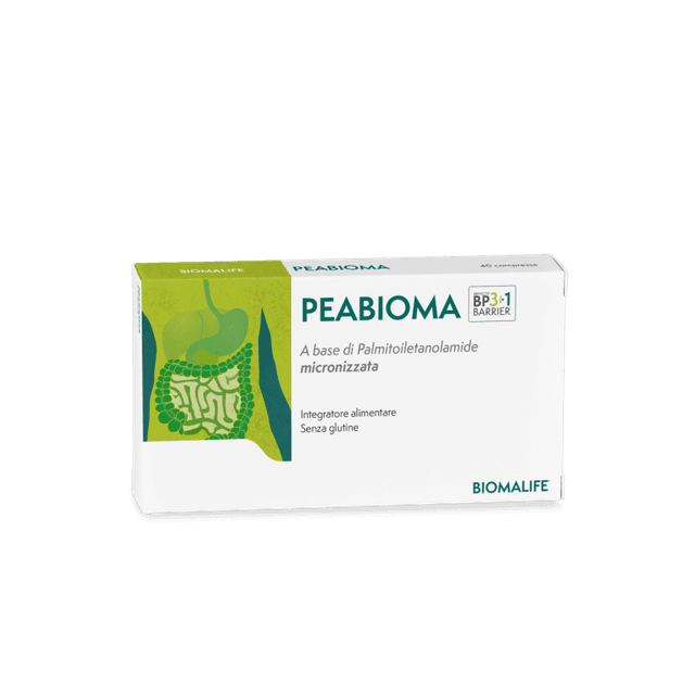 Palmitoyléthanolamide (PEA) + Vitamine B2 – 30 comprimés | Peabioma