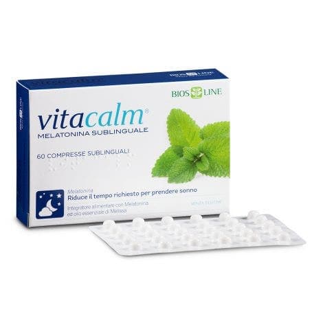 Vitacalm Melatonin Sublingual 1 mg – 60 comprimés