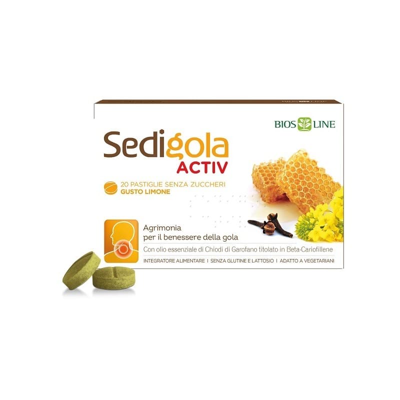 Sedigola Apix Activ Citron – Pastilles
