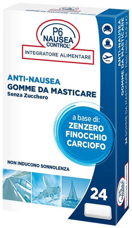 P6 Nausea Control – 24 comprimés à croquer