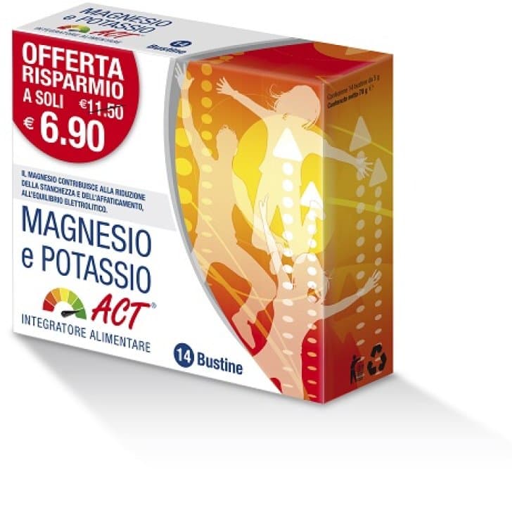 Magnesio Potassio ACT – 14 Beutel