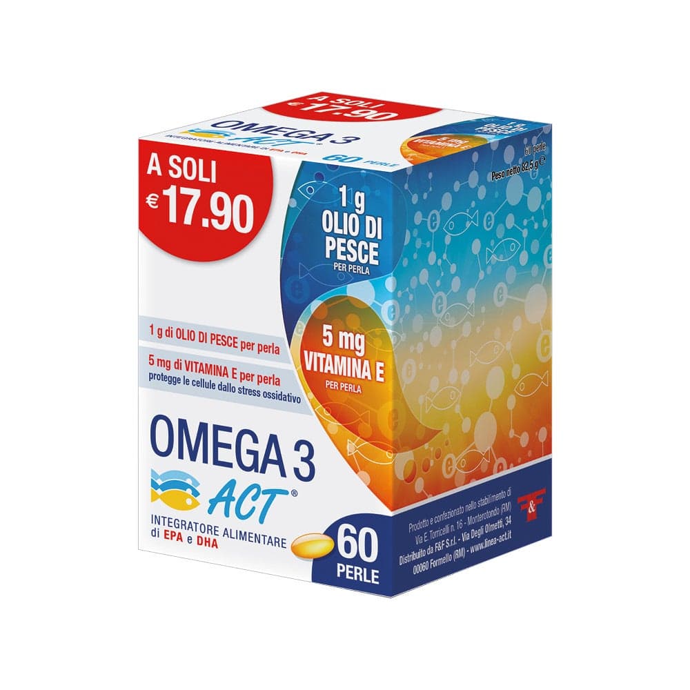 Omega 3 ACT – 60 Perlen à 1g