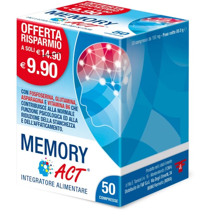 Memory Act – 50 Comprimés