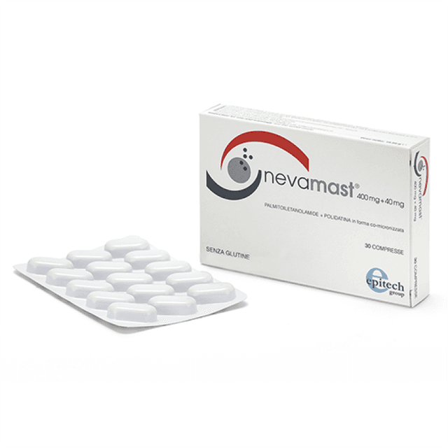 Palmitoyléthanolamide (PEA) – 30 comprimés | Nevamast 400 mg + 40 mg