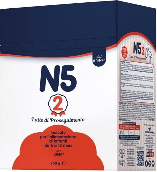 N5 2 Lait Poudre 6-12M – 750 g