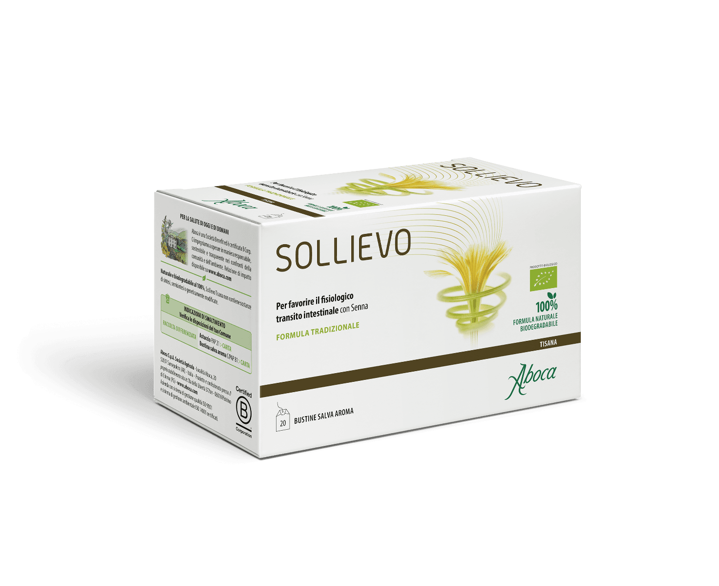 Sollievo Bio Tisana Aboca – 20 sachets