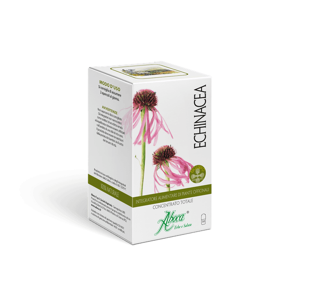 Échinacée – 50 Comprimés | Extrait d'Echinacea Total Aboca