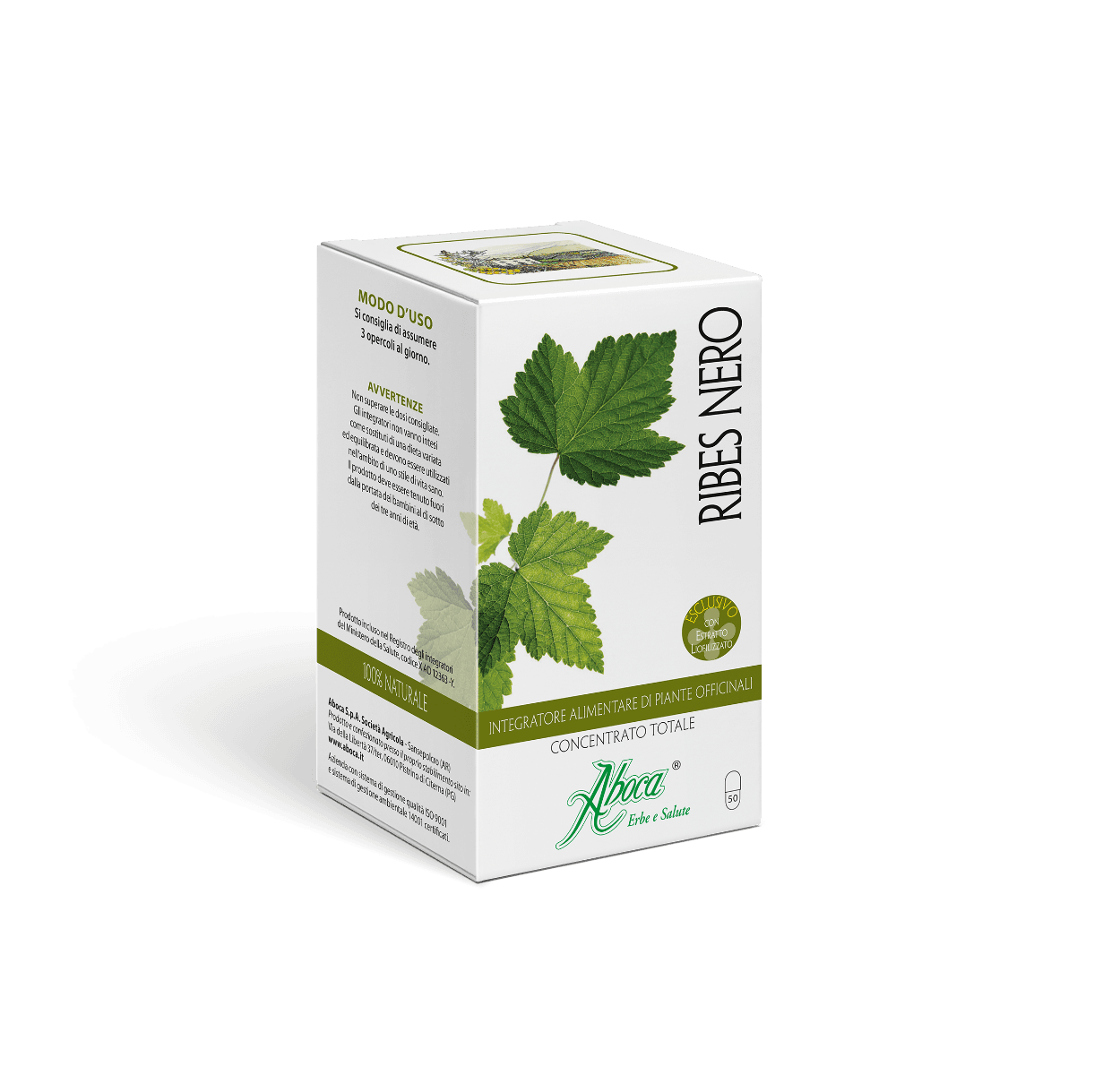 Ribes Noir Concentré Total – 50 sachets Aboca