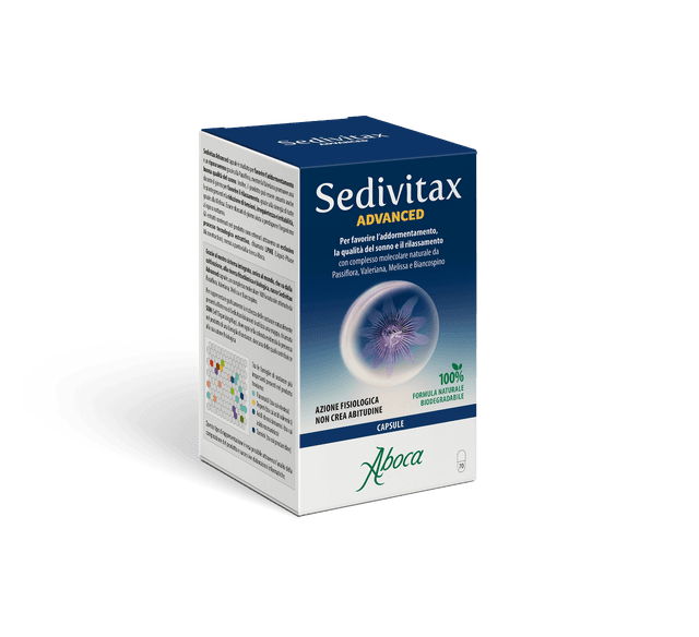 Valériane + Passiflore – 70 gélules | Sedivitax Advanced