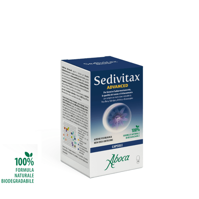 Valériane + Passiflore – 30 gélules | Sedivitax Advanced
