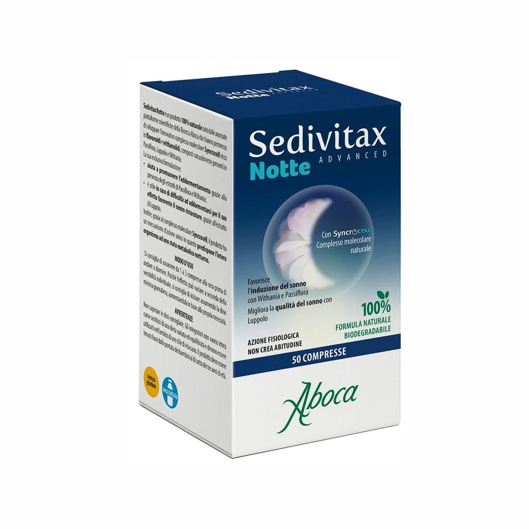 Sedivitax Notte Advanced – 50 comprimés