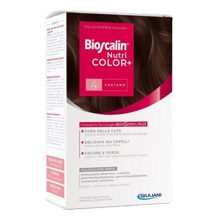 Bioscalin Nutricol PL 4 – Haarfarbe Kastanie