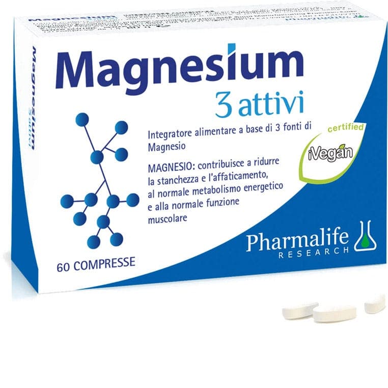 Magnesium 3 Attivi – 60 comprimés