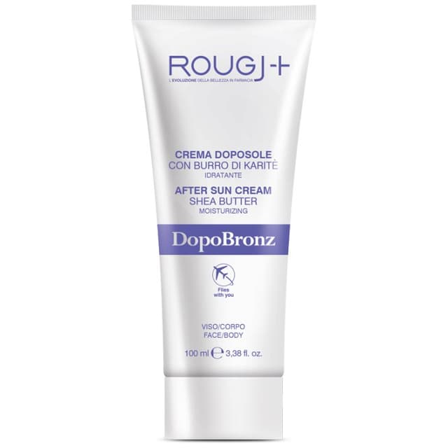 ROUGJ Crème Après-Soleil Violette et Beurre de Cacao