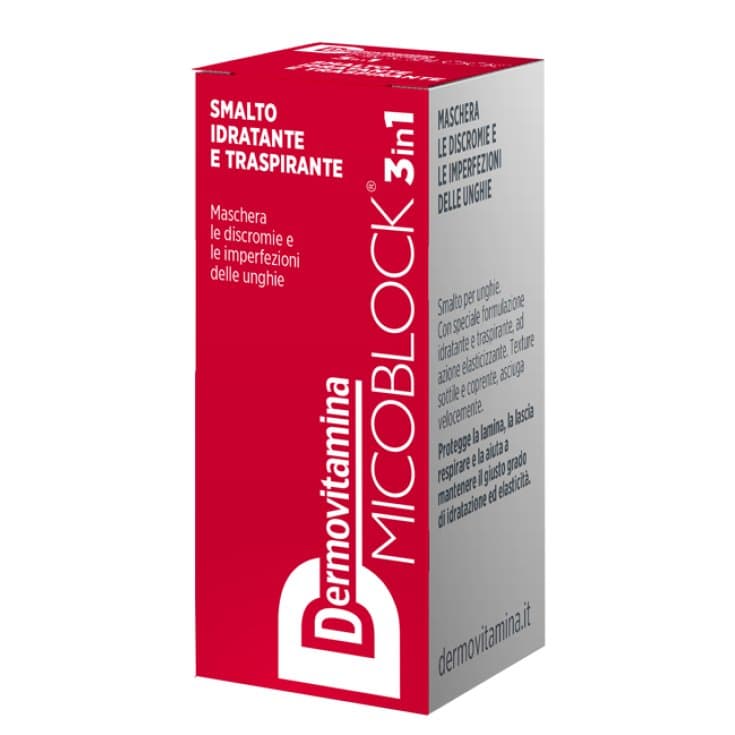 Dermovitamina Mico Smalto Rosso – Nagellack