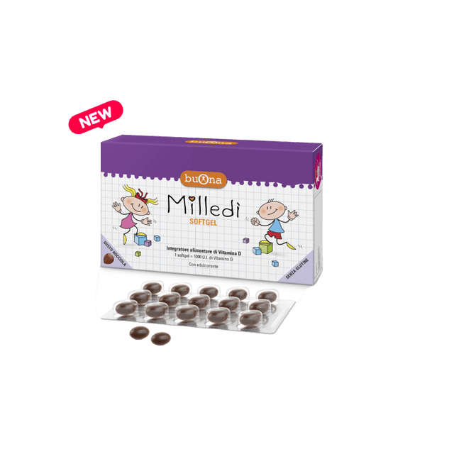 Vitamine D3 – 30 gélules softgel | Milledi'
