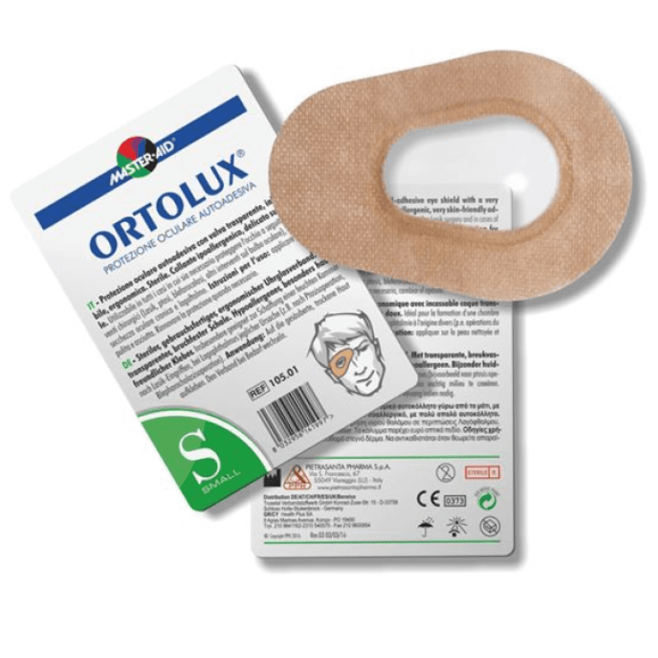 Ortolux Medic Augenklappe mit transparentem Ventil