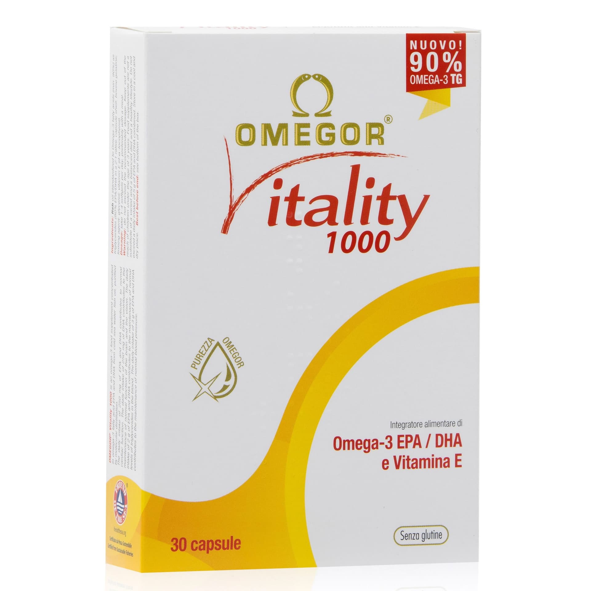 Omegor Vitality 1000 – 30 gélules