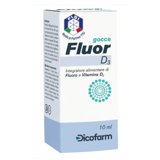 Vitamine D3 – 10 ml | Fluor D3 Gouttes