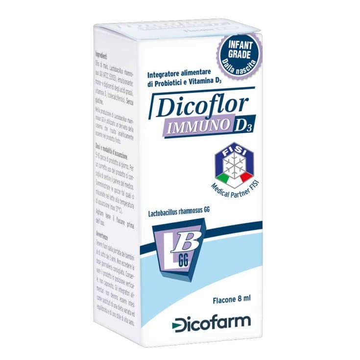 Dicoflor Immuno D3 Gouttes – 8 ml