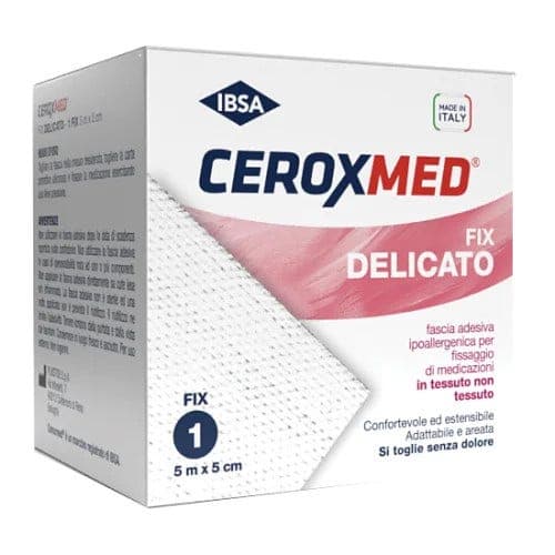 Ceroxmed Pansement Adhésif Gaze – 5x5 cm