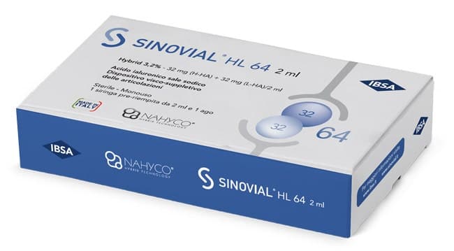 Sinovial HL 64 – 1 flacon 32 mg + 32 mg
