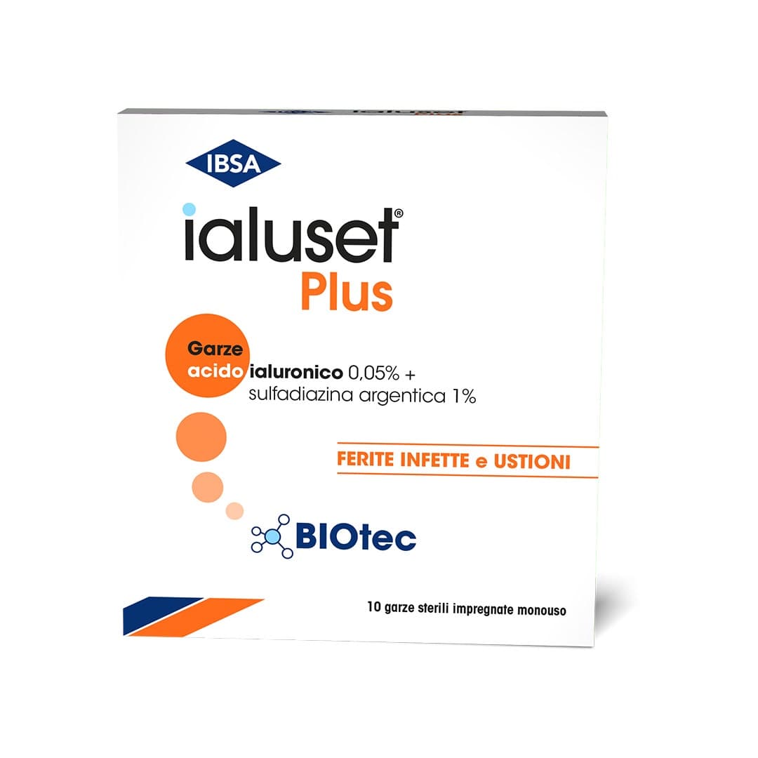 Ialuset Plus Gaze – 10 Stück à 10x10 cm
